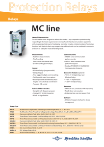 MC line - Microelettrica Scientifica