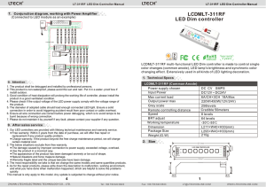 LT-311RF LED dim controller2