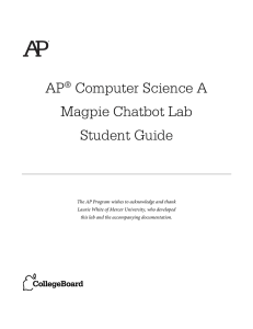 Magpie Lab Student Guide