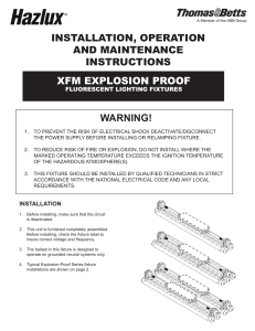 installation, operation and maintenance instructions xfm explosion