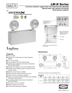 LM-N Series - Emergency Lighting