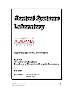 General Laboratory Information