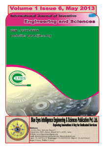Untitled - International Journal of Inventive Engineering and