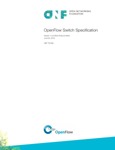 OpenFlow Switch Specification