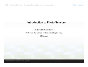 Introduction to Photo Sensors
