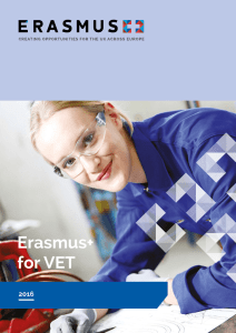 Vocational education and training brochure