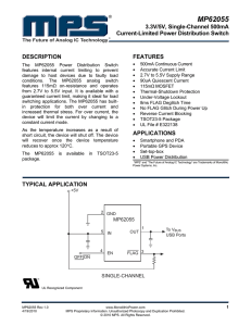 MP62055 - Monolithic Power System