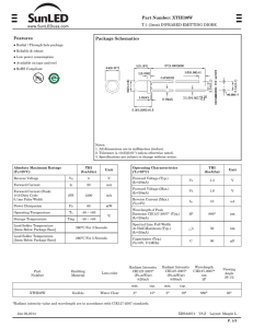 Part Number: XTHI30W Features Package Schematics