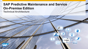 PDF: SAP PdMS OPE Technical Architecture