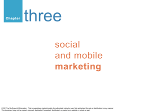 social and mobile marketing