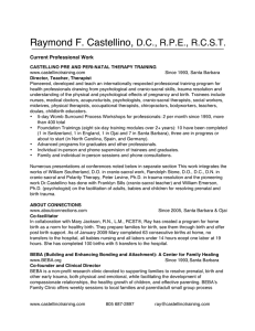 Raymond F. Castellino, DC, RPE, RCST