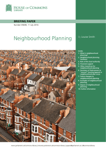 Neighbourhood Planning