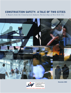 construction safety: a tale of two cities