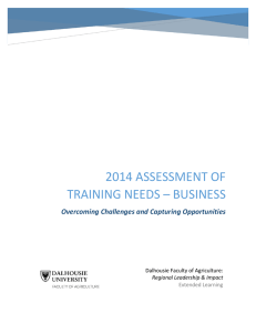 Training Needs Assessment Business
