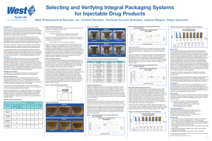 Selecting and Verifying Integral Packaging Systems for Injectable