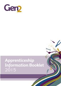 Gen2 Apprentice Course Booklet 2015