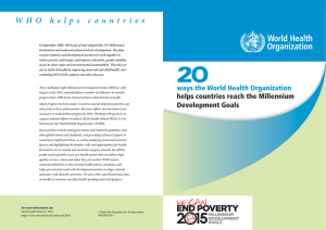 2010 - World Health Organization