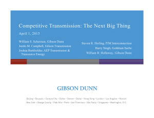 Competitive Transmission: The Next Big Thing