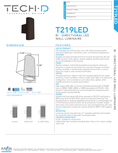 T219LED - Rayon Lighting Group