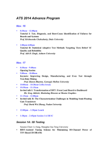 Proceedings of the - Asian Test Symposium