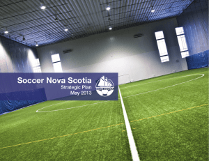 Strategic Plan - Soccer Nova Scotia