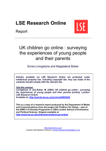 - LSE Research Online