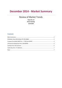 December 2014 - Market Summary