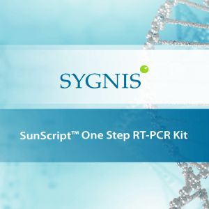 SunScript™ One Step RT-PCR Kit