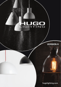 the Hugo Lighting Catalogue