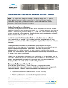 Documentation Guidelines for Amended Records â€“ Revised