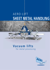 sheet metal handling - AERO