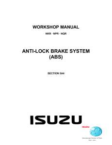ANTI-LOCK BRAKE SYSTEM (ABS)