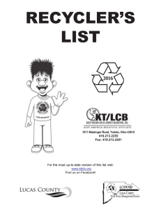 2016 Recyclers List