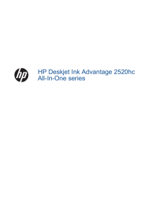 HP Deskjet Ink Advantage 2520hc All-In