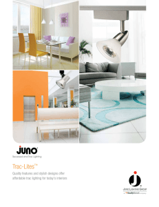 Trac-Lites - Juno Lighting Group
