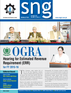 Hearing for Estimated Revenue Requirement (ERR)