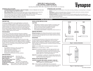 DIM10-250-11 - Synapse Wireless