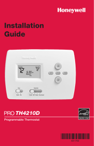 69-1763 - PRO TH4210D Programmable Thermostat