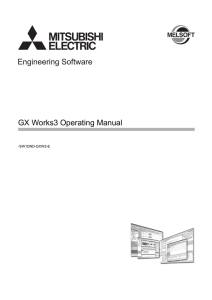 GX Works3 Operating Manual