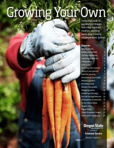 Growing Your Own - OSU Extension Catalog