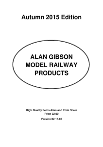 Catalogue - Alan Gibson