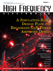 March HFE PDF - High Frequency Electronics