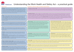 Understanding the Work Health and Safety Act