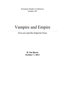 Vampire and Empire - University of Nebraska Omaha