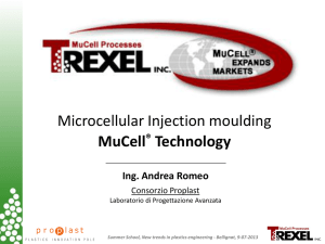 Microcellular Injection moulding MuCell® Technology