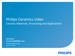 Philips Ceramics Uden