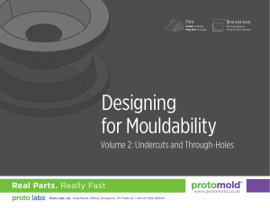 Designing for Mouldability