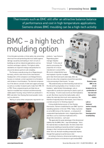 BMC – a high tech moulding option