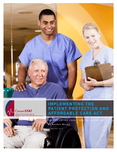 implementing the patient protection and affordable care act