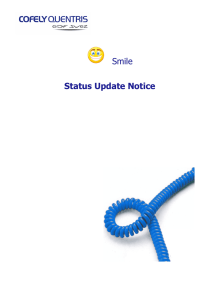 Smile - Status Update Notice